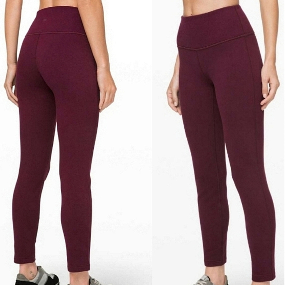 Lululemon Wunder Lounge Pant 28" *Updated Fit, Dark Adobe, Size 2
